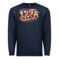 Navy 4th of July 1776 Premium Sweatshirt - Neo Western