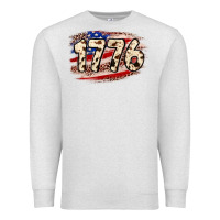 Oatmeal Heather 4th of July 1776 Premium Sweatshirt - Neo Western