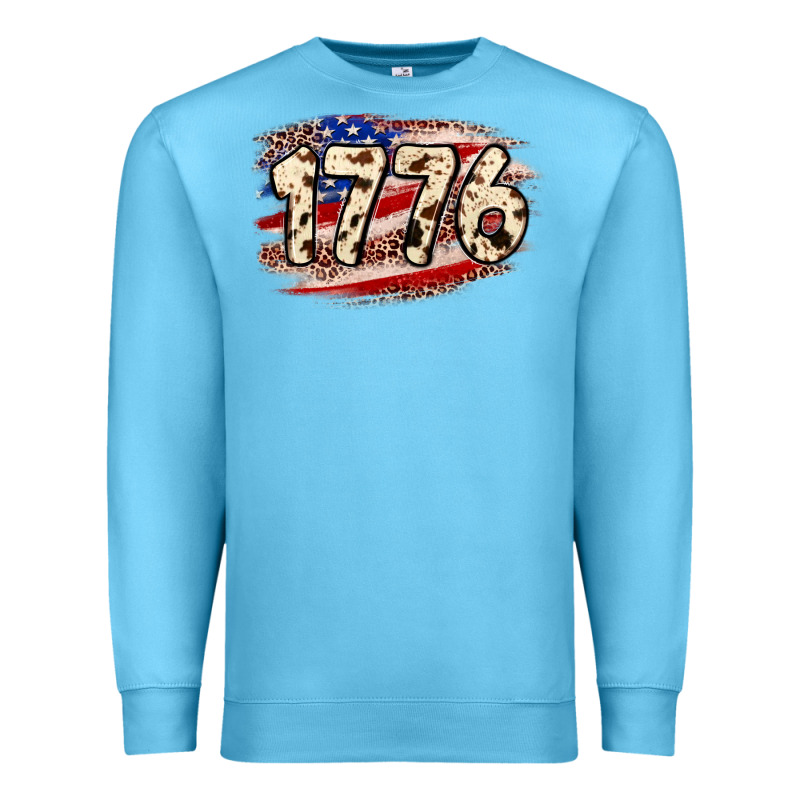 4th Of July 1776 Premium Sweatshirt by Neo Western | Teevron
