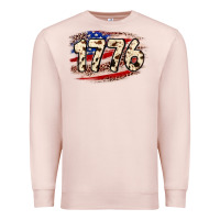 Pale Pink 4th of July 1776 Premium Sweatshirt - Neo Western