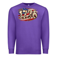 Purple 4th of July 1776 Premium Sweatshirt - Neo Western