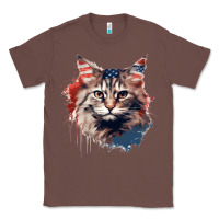 Chestnut cat9 Classic Tee - Unal Design