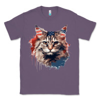 Lavender cat9 Classic Tee - Unal Design