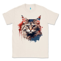 Natural cat9 Classic Tee - Unal Design