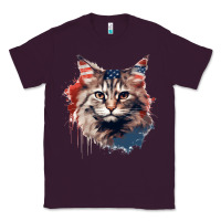 Plum cat9 Classic Tee - Unal Design