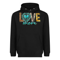 Black love mom western Heavyweight Hoodie - texasbilliewilder