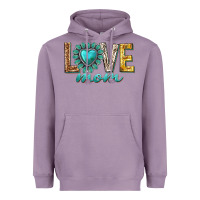 Lavender love mom western Heavyweight Hoodie - texasbilliewilder