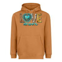 Meerkat love mom western Heavyweight Hoodie - texasbilliewilder
