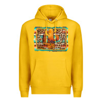 Lemon cactus western leopard Premium Hoodie - AdoDesignShop