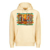 Pina Colada cactus western leopard Premium Hoodie - AdoDesignShop