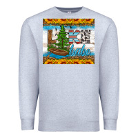 Heather Grey lake babe tumbler Premium Sweatshirt - HRA Design Shop