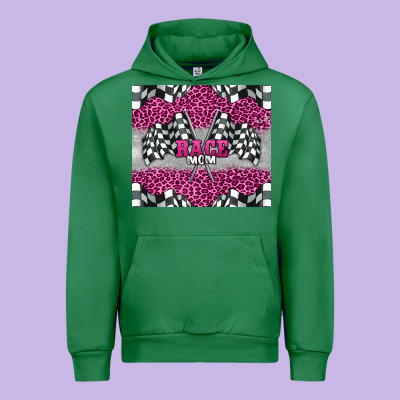 Race Mom Urban Hoodie Designed By Barkaloodesign