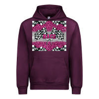 Mauve Wine race mom Urban Hoodie - BarkalooDesign