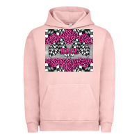 Pigment Salmon race mom Urban Hoodie - BarkalooDesign