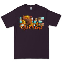 Plum love chickens Premium Tee - LillyAllenDesigns