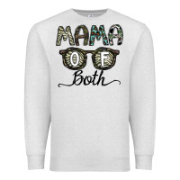 Oatmeal Heather mama of both Premium Sweatshirt - CowhideDigitalArt