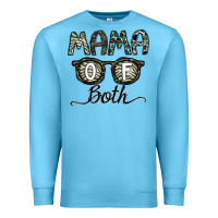 Ocean Blue mama of both Premium Sweatshirt - CowhideDigitalArt