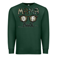 Sports Green mama of both Premium Sweatshirt - CowhideDigitalArt