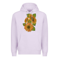 Lilac sunflowers b Premium Hoodie - Artiststas