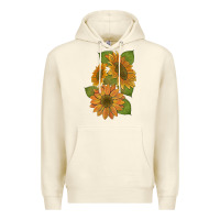 Sandshell sunflowers b Premium Hoodie - Artiststas