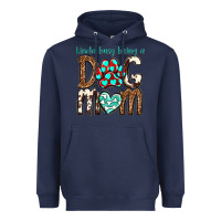 Navy kinda busy being a dog mom Heavyweight Hoodie - texasbilliewilder