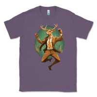 Lavender happy deer Classic Tee - Unal Design