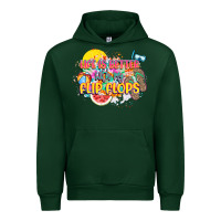 Forest Green Life is better with my flip flops Urban Hoodie - NancyCooperArtShop