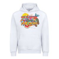 White Life is better with my flip flops Urban Hoodie - NancyCooperArtShop