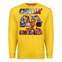 Lemon Chillin' with my gnomies 4th of July Premium Sweatshirt - CowGirlArtShop