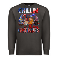 Smoke Chillin' with my gnomies 4th of July Premium Sweatshirt - CowGirlArtShop
