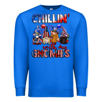 True Royal Chillin' with my gnomies 4th of July Premium Sweatshirt - CowGirlArtShop