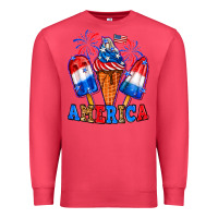 Cardinal 4th of July America ice creams Premium Sweatshirt - Neo Western