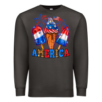 Smoke 4th of July America ice creams Premium Sweatshirt - Neo Western