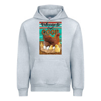Heather Grey Western Welcome To Our Coop Urban Hoodie - LillyAllenDesigns