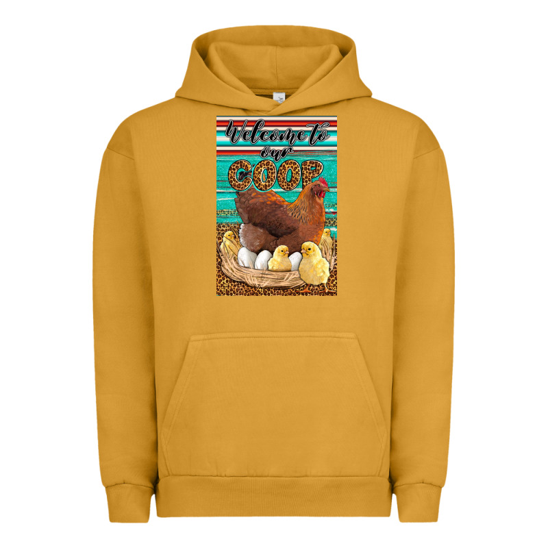 Western Welcome To Our Coop Urban Hoodie by LillyAllenDesigns | Teevron