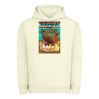 Pigment Pistachio Western Welcome To Our Coop Urban Hoodie - LillyAllenDesigns