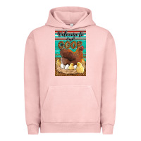 Pigment Salmon Western Welcome To Our Coop Urban Hoodie - LillyAllenDesigns