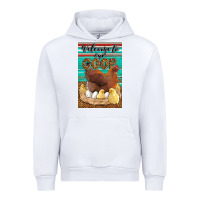 White Western Welcome To Our Coop Urban Hoodie - LillyAllenDesigns