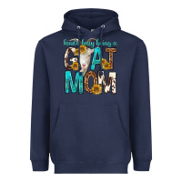 Navy kinda busy being a goat mom Heavyweight Hoodie - texasbilliewilder