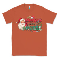 Copper Santa's Favorite Nurse Classic Tee - MaliasSmallBusiness