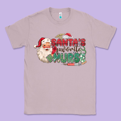 Classic Tee Santa's Favorite Nurse