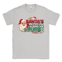 Moon Dust Santa's Favorite Nurse Classic Tee - MaliasSmallBusiness