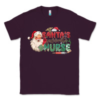 Plum Santa's Favorite Nurse Classic Tee - MaliasSmallBusiness