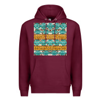 Aztec Cowhide Seamless Premium Hoodie | Teevron