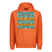 Carrot aztec cowhide seamless Premium Hoodie - AdoDesignShop
