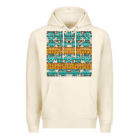 Tofu aztec cowhide seamless Premium Hoodie - AdoDesignShop