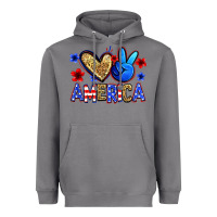 Storm peace love america Heavyweight Hoodie - Zillion Design Studio