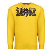 Lemon proud army mom Premium Sweatshirt - SublimationCraftShop