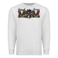 Oatmeal Heather proud army mom Premium Sweatshirt - SublimationCraftShop
