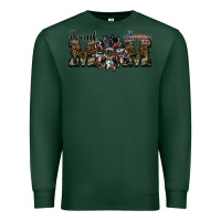 Sports Green proud army mom Premium Sweatshirt - SublimationCraftShop